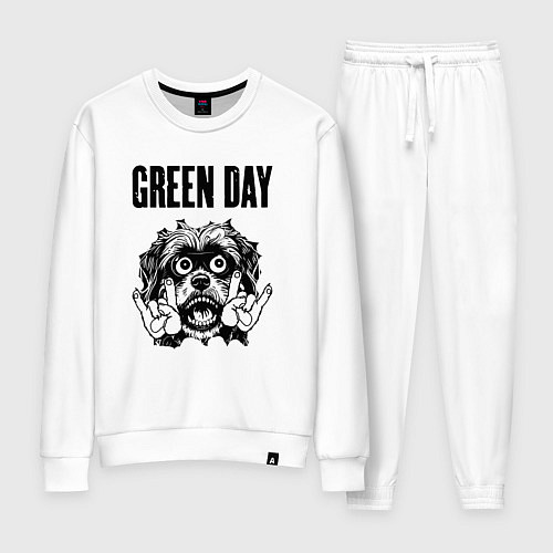 Женский костюм Green Day - rock dog / Белый – фото 1