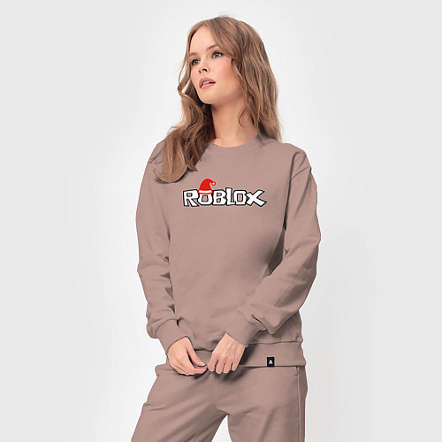 Женский костюм Роблокс - Новый год / Пыльно-розовый – фото 3