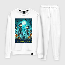 Женский костюм Rick and Morty skeletons - happy halloween