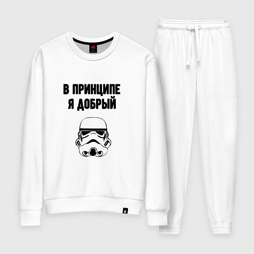 Женский костюм В принципе я добрый пират / Белый – фото 1