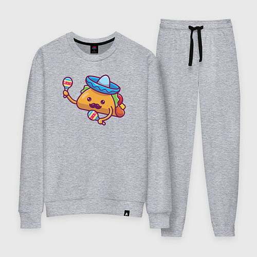 Женский костюм Мексиканский такос / Меланж – фото 1