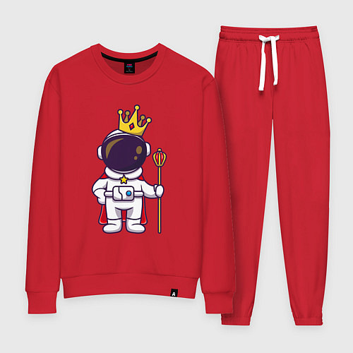 Женский костюм Царь космонавт / Красный – фото 1