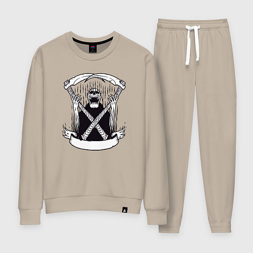 Женский костюм Смерть злодейка / Миндальный – фото 1