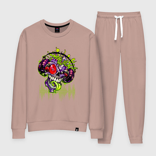 Женский костюм DJ Zombie / Пыльно-розовый – фото 1