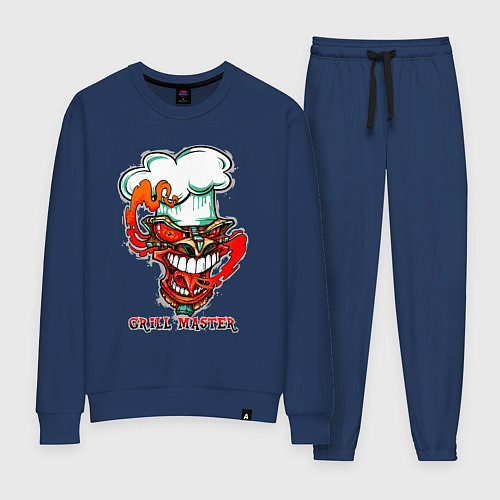 Женский костюм Grill master / Тёмно-синий – фото 1