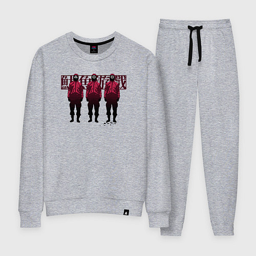 Женский костюм Три солдата / Меланж – фото 1