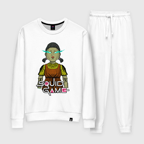 Женский костюм Squid game doll / Белый – фото 1
