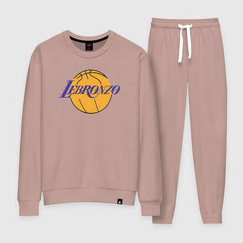 Женский костюм Lebronzo / Пыльно-розовый – фото 1