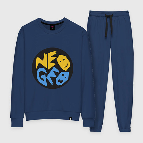Женский костюм Neo geo logo / Тёмно-синий – фото 1