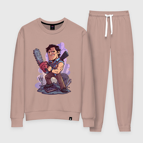 Женский костюм Зловещие мертвецы - Эш / Пыльно-розовый – фото 1