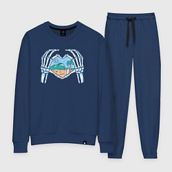 Женский костюм Сердце пляжа