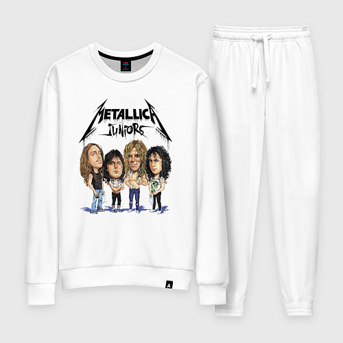 Женский костюм Metallica juniors - cartoon / Белый – фото 1