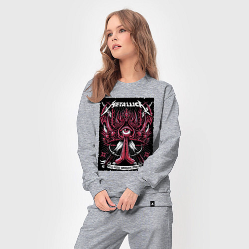 Женский костюм Metallica - royal arena Denmark / Меланж – фото 3