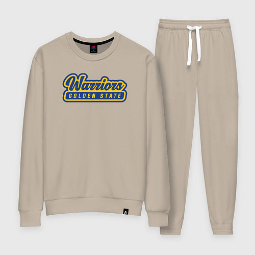Женский костюм Warriors - Golden State / Миндальный – фото 1