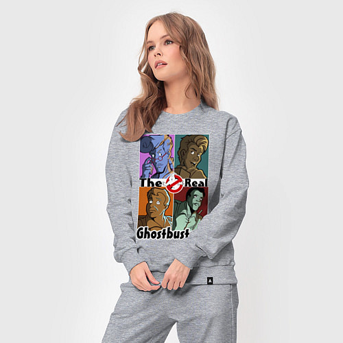 Женский костюм The real ghostbusters / Меланж – фото 3