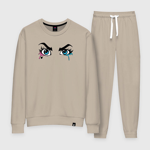 Женский костюм Глаза Харли / Миндальный – фото 1
