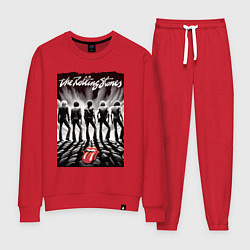 Женский костюм Молодые Роллинги со спины - восход солнца