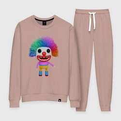 Женский костюм Cartoon clown colorful
