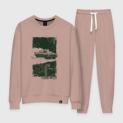 Женский костюм Спорткар в гранж стиле