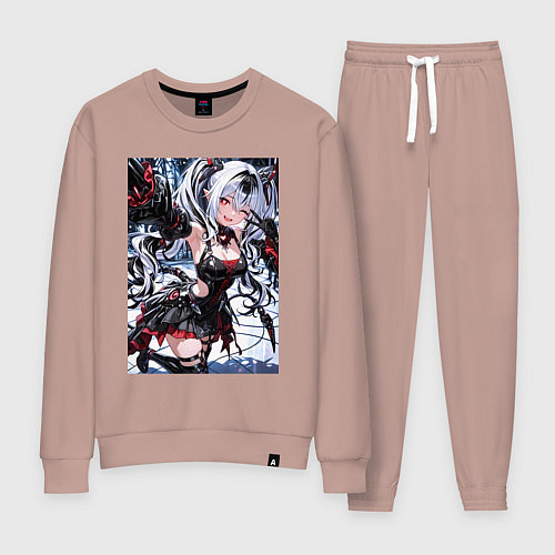 Женский костюм Jetavie Punishing Gray Raven / Пыльно-розовый – фото 1