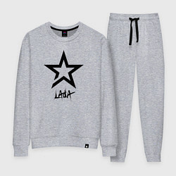 Костюм хлопковый женский Lada - star, цвет: меланж