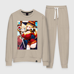 Костюм хлопковый женский Марин Китагава косплей Мегумин, цвет: миндальный