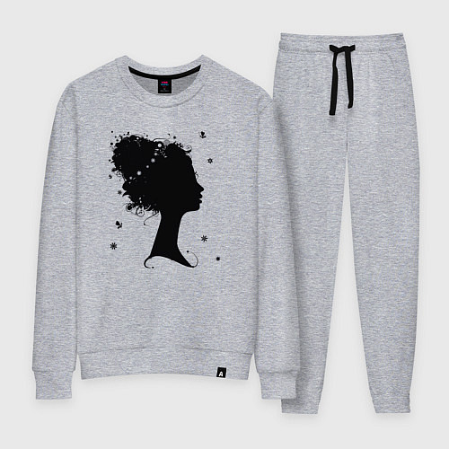 Женский костюм Flower girl / Меланж – фото 1