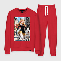 Костюм хлопковый женский Марин Китагава косплей Ани Форджер, цвет: красный