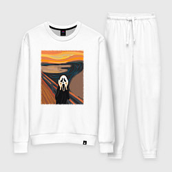 Женский костюм Крик картина мунка