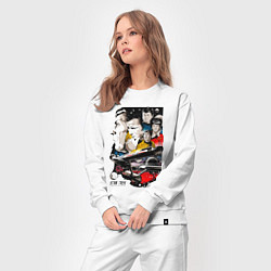 Костюм хлопковый женский Star Trek: Команда Энтерпрайз, цвет: белый — фото 2