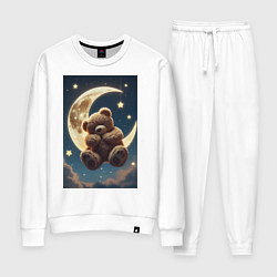 Женский костюм Плюшевый мишка сидит на Луне