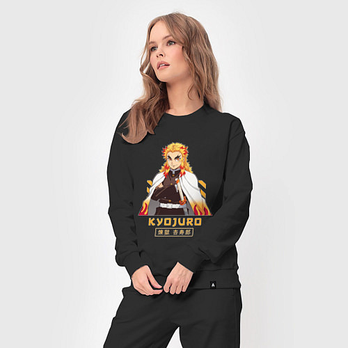 Женский костюм Клинок рассекающий демонов Kyoujurou / Черный – фото 3