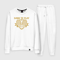 Женский костюм Рождён играть в теннис