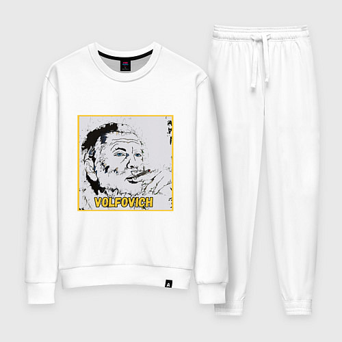 Женский костюм Volfovich Art Black coin / Белый – фото 1