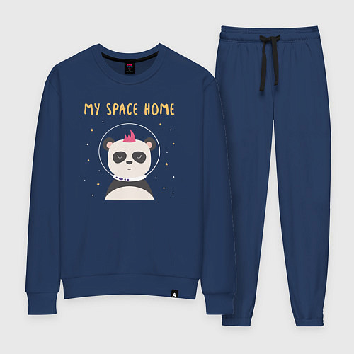 Женский костюм Мой космический дом / Тёмно-синий – фото 1