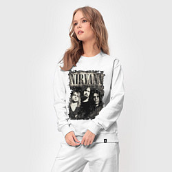 Костюм хлопковый женский Nirvana foto, цвет: белый — фото 2