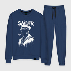 Женский костюм Моряк с трубкой