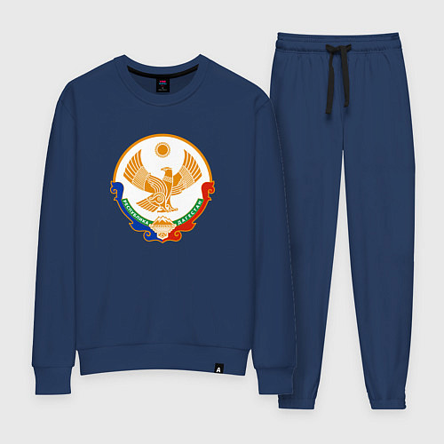 Женский костюм Дагестан герб / Тёмно-синий – фото 1