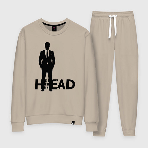 Женский костюм Руководитель в деловом костюме / Миндальный – фото 1