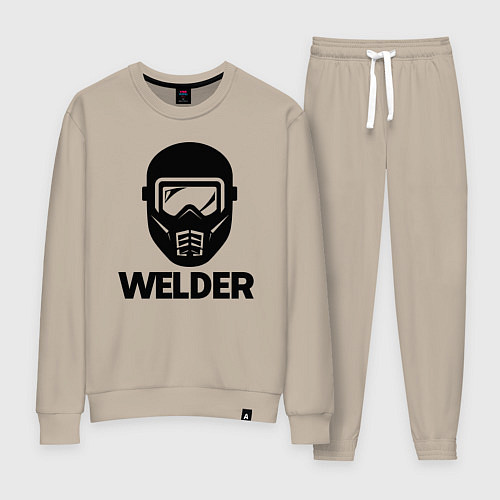 Женский костюм Маска сварщика / Миндальный – фото 1