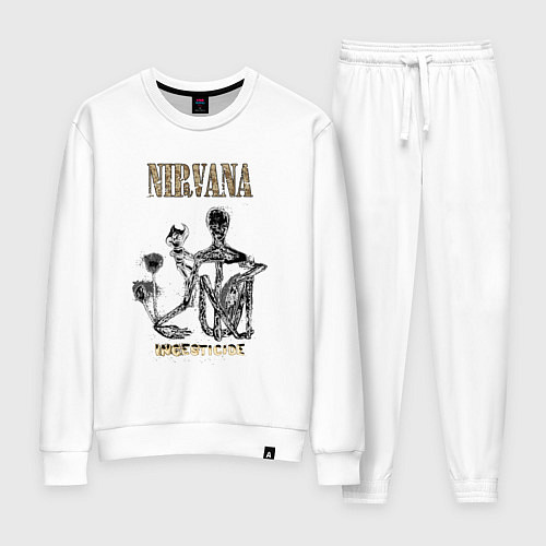 Женский костюм Nirvana incesticide / Белый – фото 1