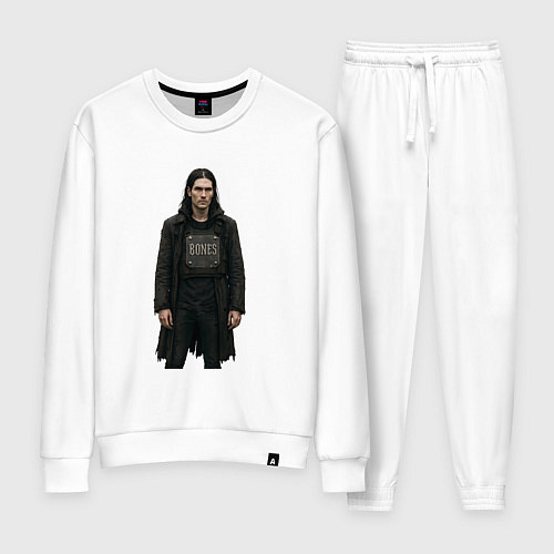 Женский костюм Bones в бронежелете / Белый – фото 1