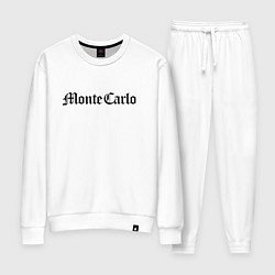 Костюм хлопковый женский Monte Carlo - Monaco, цвет: белый