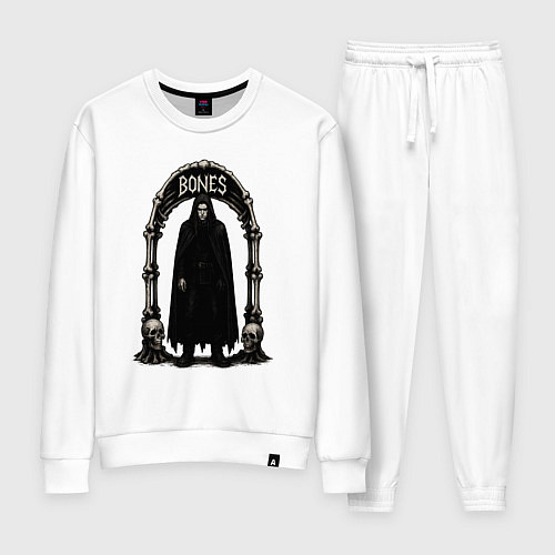 Женский костюм Bones в арке из костей / Белый – фото 1