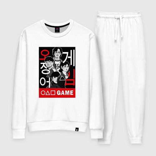 Женский костюм Squid game players / Белый – фото 1