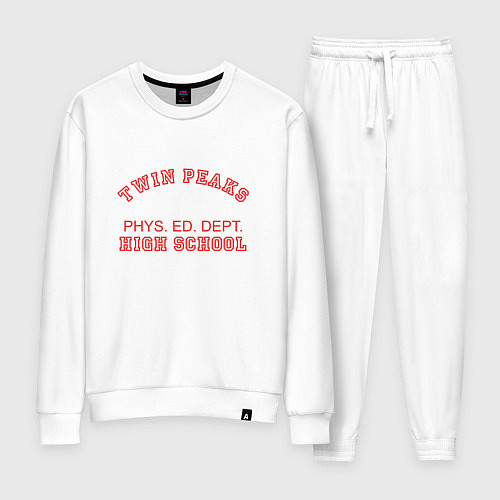 Женский костюм Twin Peaks High School / Белый – фото 1