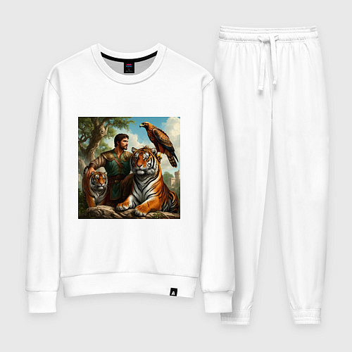 Женский костюм Друзья грузинского витязя / Белый – фото 1