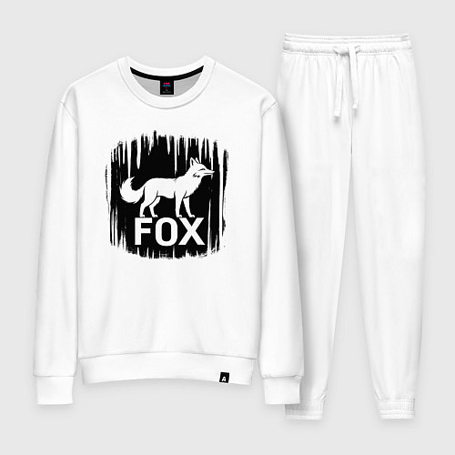 Женский костюм Лис в лесу / Белый – фото 1