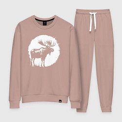 Женский костюм Лось в круге