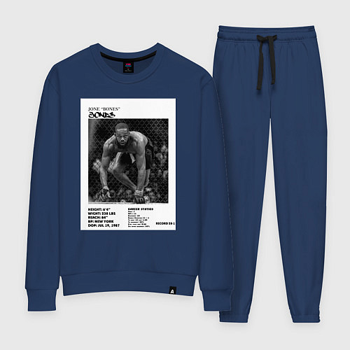 Женский костюм Джон Джонс постер / Тёмно-синий – фото 1